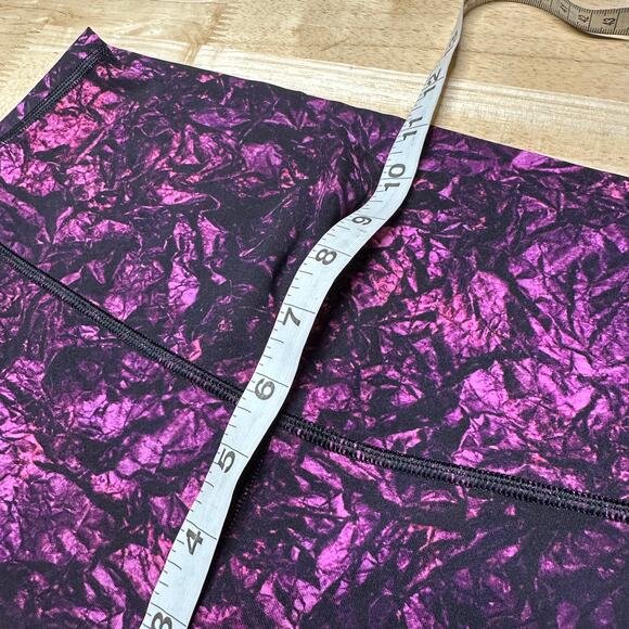 Lululemon Wunder Under High-Rise Tight Full-On Luxtreme Purple Camo Size 8 EUC - Picture 7 of 8